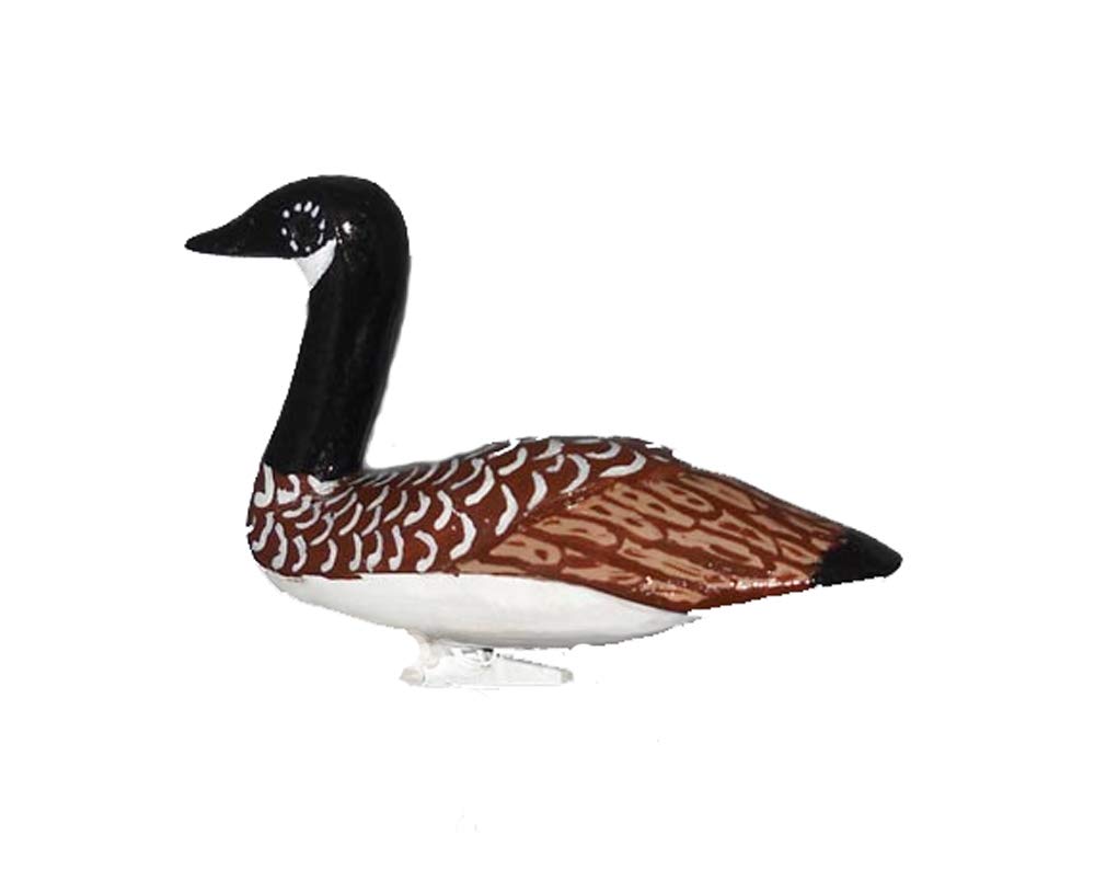 Canada Goose Christmas Ornament, Hand Carved Handmade