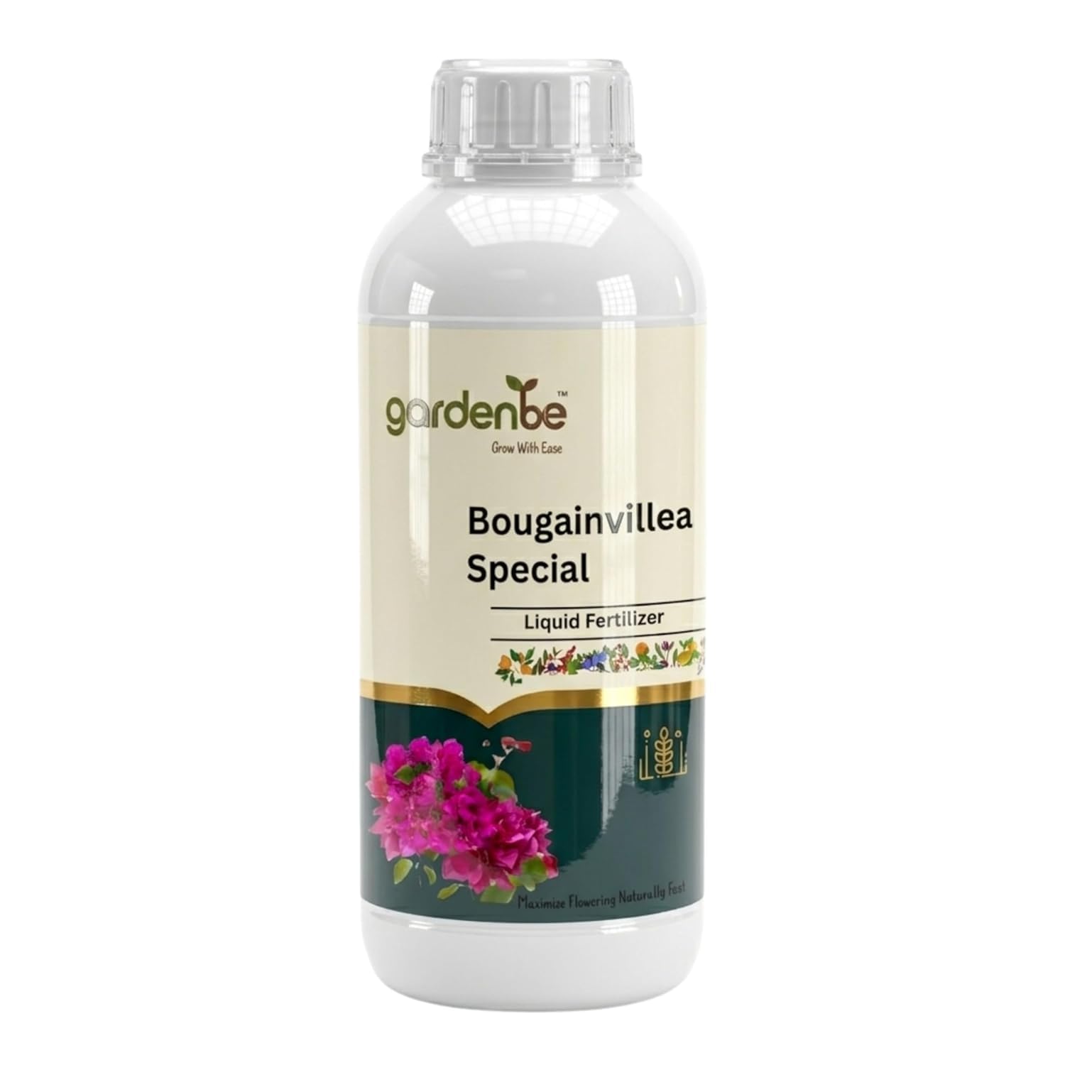 Bougainvillea Liquid Fertilizer for Flowering Plants | Fast Bloom Booster | Organic Plant Food for More Flowers & Bright Colors | Garden & Terrace Plants Nutrient (Pack of 240Ml)-image-46