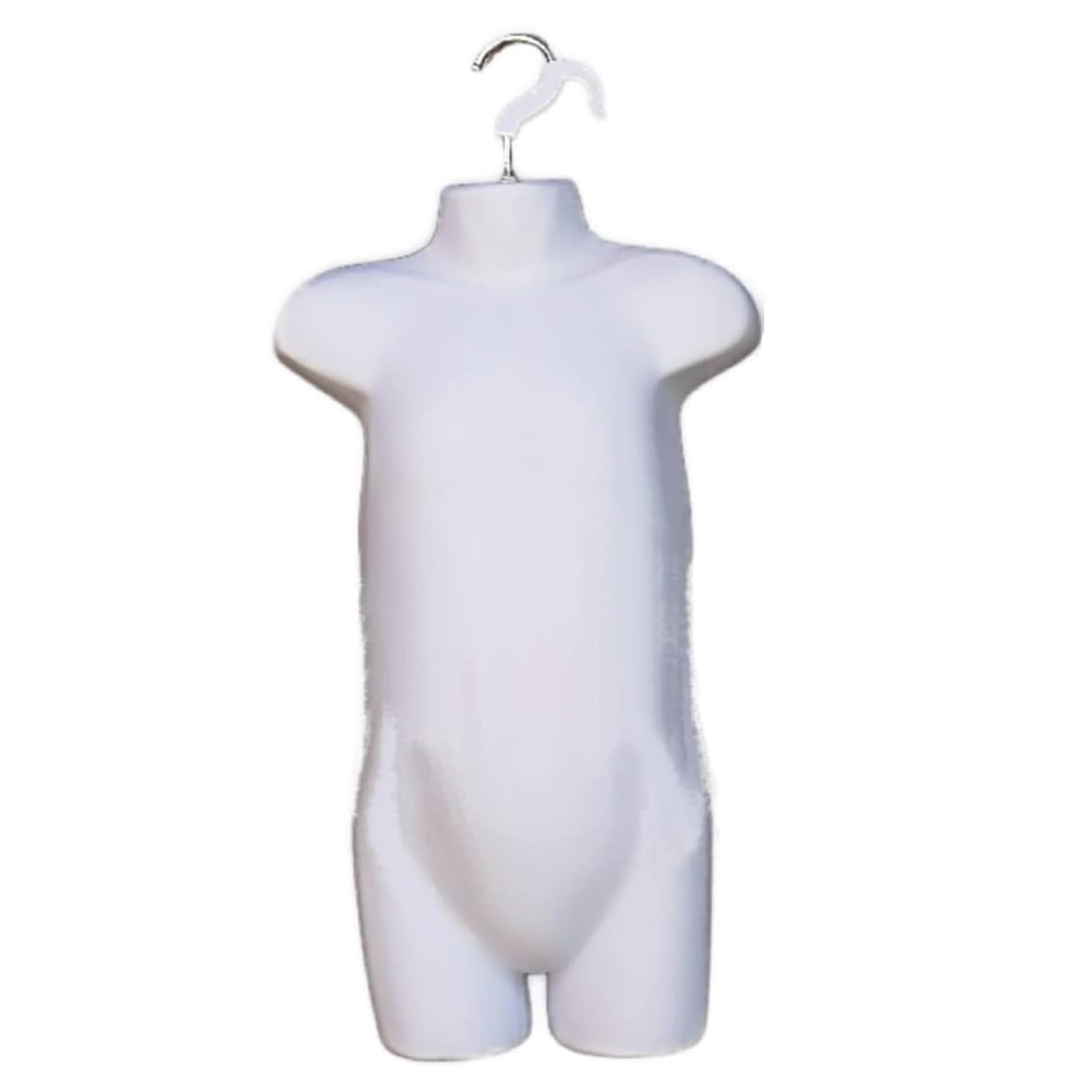 Generic Male/Female/Kids Hanging Body Mannequin Form Torso Display Bust (1, Kids 47cm White Matt 939), ‎‎‎MS-ManMFK-424