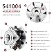 JLEO 541004 Rear Wheel Hub Bearing for 2004-2010 Infiniti QX56,Wheel Hub Assembly for 2004 Nissan Pathfinder Armada,2005-2012 Nissan Armada