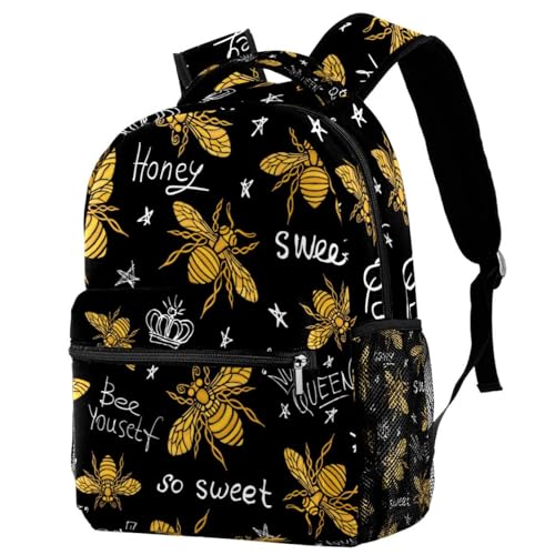 Sac à dos d'école multicolore pour adolescents filles et garçons