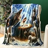 HunnmingRe Christmas Throw...image