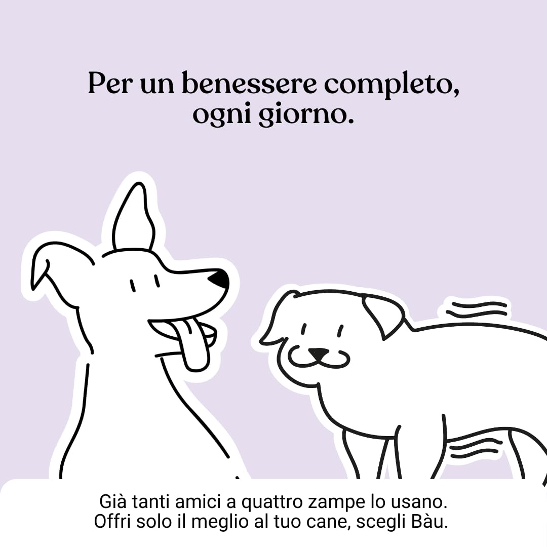 Bau Probiotici per Cani + Polvere Denti Antiplacca e Tartaro – Supporto Digestivo & Igiene Orale Totale – Fermenti Lattici, Alito Fresco e Riduzione Placca, Intestino Sano
