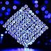 lychee® Solar Powered String Light 55ft 17m 100 LED Solar Fairy Light String for Garden,Outdoor,Home,Christmas Party (17m 100Leds, Blue)