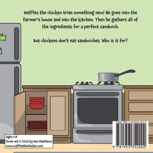 Waffles the Chicken in the Kitchen - Image 2