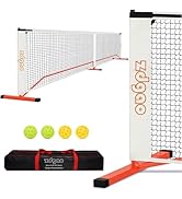 Amazon.com : Portable Pickleball Net with Wheels and Pickleball