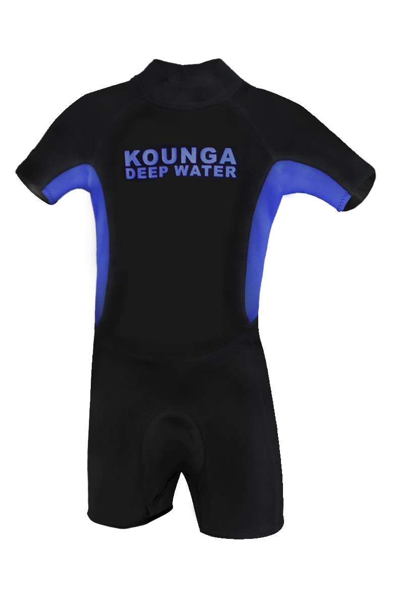 KoungaBoys Deep Water Neoprene Shorty Wetsuit