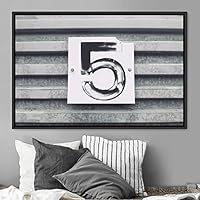 Framed Canvas Wall Art Pressed Quotes 3D Chic Inspirational Multicolor Pop Art Quotes Typography Ultra Whimsical - 16x24 inches