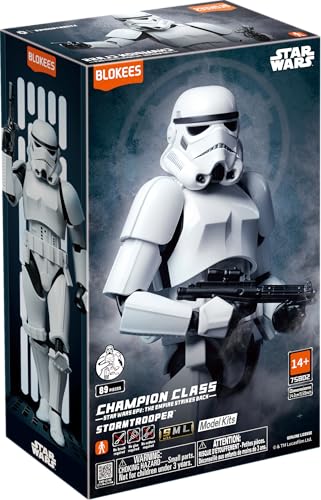 Image of Blokees - Star Wars EPV: The Empire Strikes Back - CC02 Series - Stormtrooper - Assembly Required - No Tools - No Paint - No Glue - No Cutting - Age 14+
