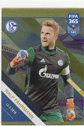 Adrenalyn XL Panini FIFA 365 2019 Fahrmann 141 Milestone Carte à Collectionner