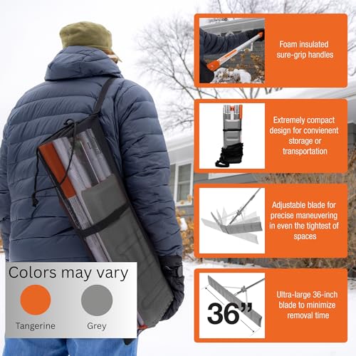 EZ Smart 36-Inch Snow Roof Rake