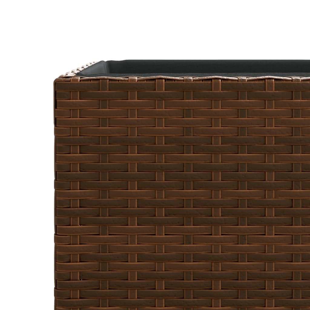 Donice ogrodowe 2 sztuki lite drewno daglezjowe duże skrzynie na kwiaty na taras balkon i do ogrodu solidne pojemniki do sadzenia warzyw i roślin dekoracyjny design 60x60x60 cm surowe drewno