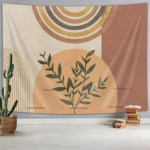 Xguatan Mid Century Modern Tapestry Wall Hanging Cover