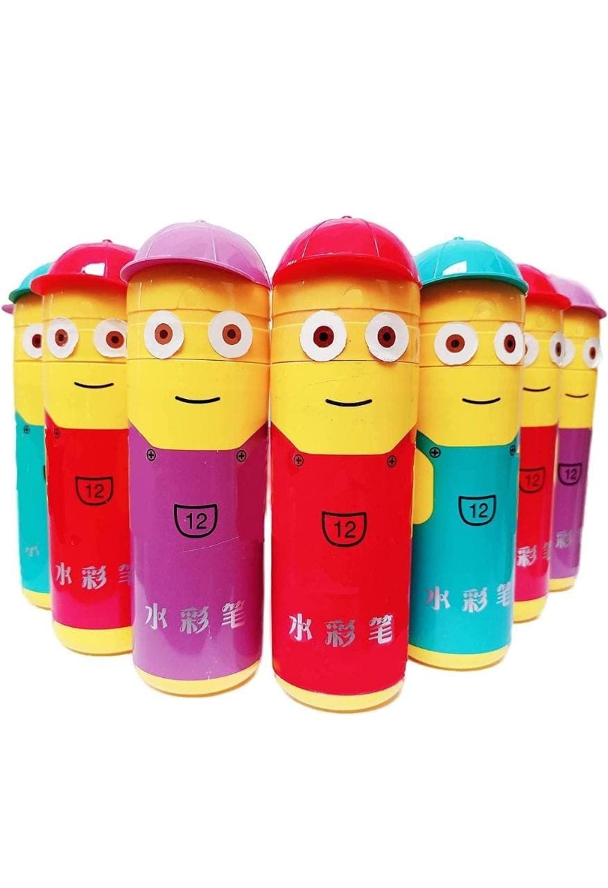 NEUF MART Birthday Combo Minions Pen Pencil Box for Kids Birthday Return Gift for Girls Boys Return Option for Birthday Stationery Set Colour Sketch Pen Set (Pack of 4) (B0BTPV6H17) Amazon Price History, Amazon Price Tracker