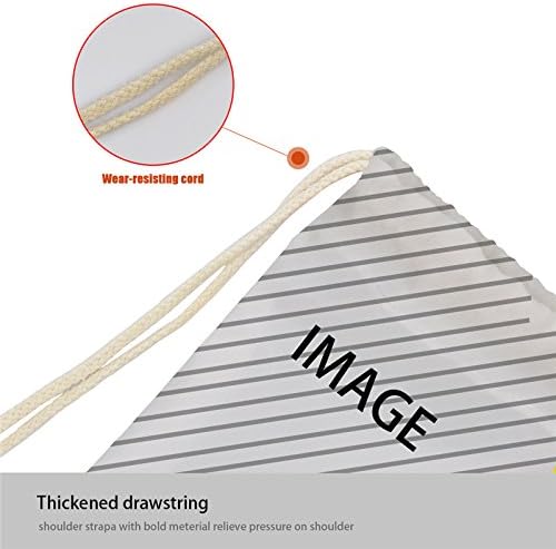 Miniatura 7 de Bolsa con cordón de viaje, mochila lisa personalizada para niños, bolsas de gimnasio, SKU, talla única, Suave