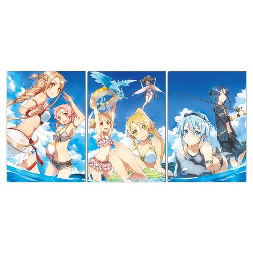 Amazon.co.jp: ソードアート・オンライン abecクリアファイルセット [1