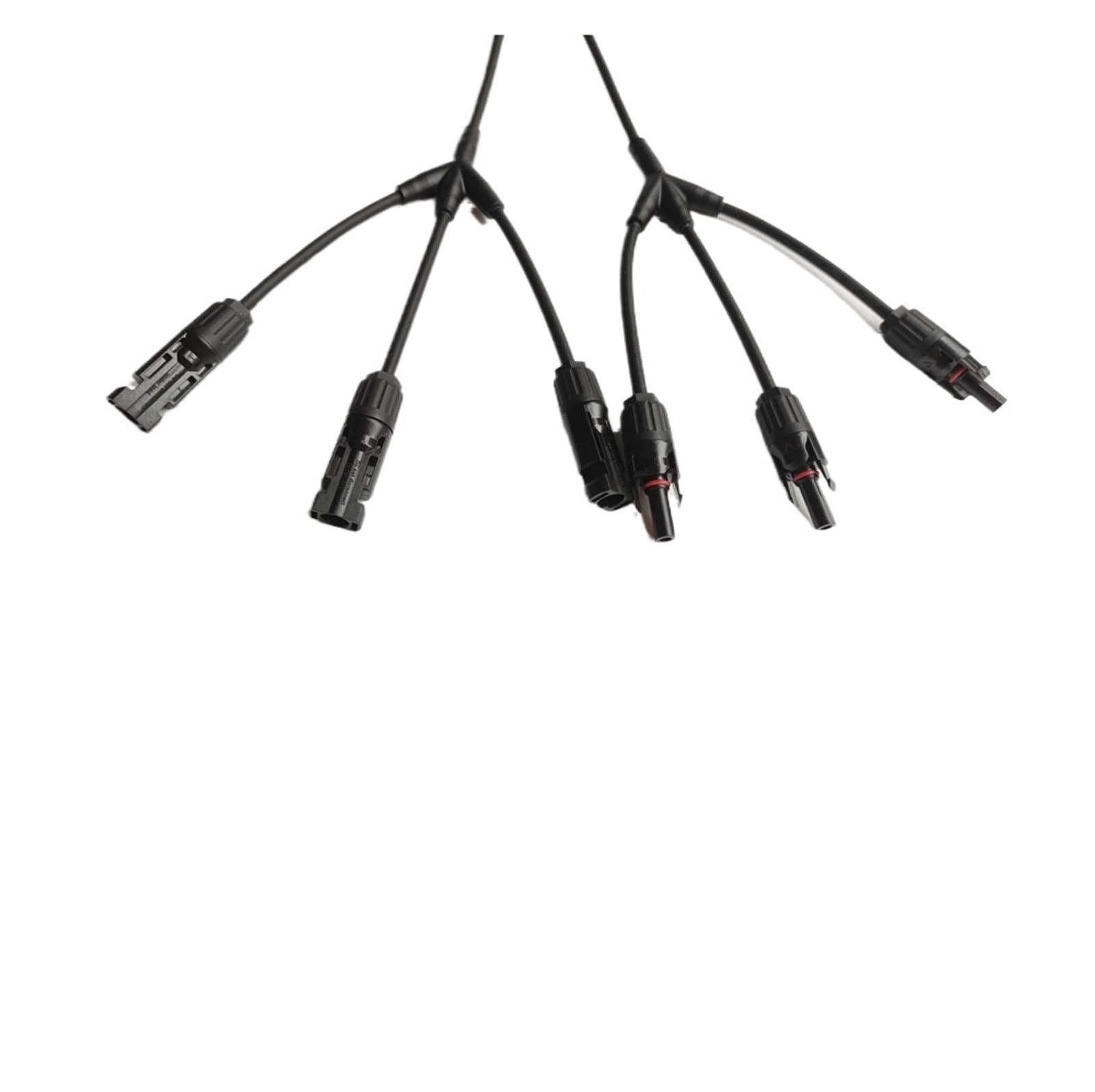 connettore Solare 1-5 Coppie 3Y Branch Solar Parallel Maschio Femmina Connettore Impermeabile IP67 Pannello Solare Cavo Collegare Serie Parallelo Spina(2pairs)