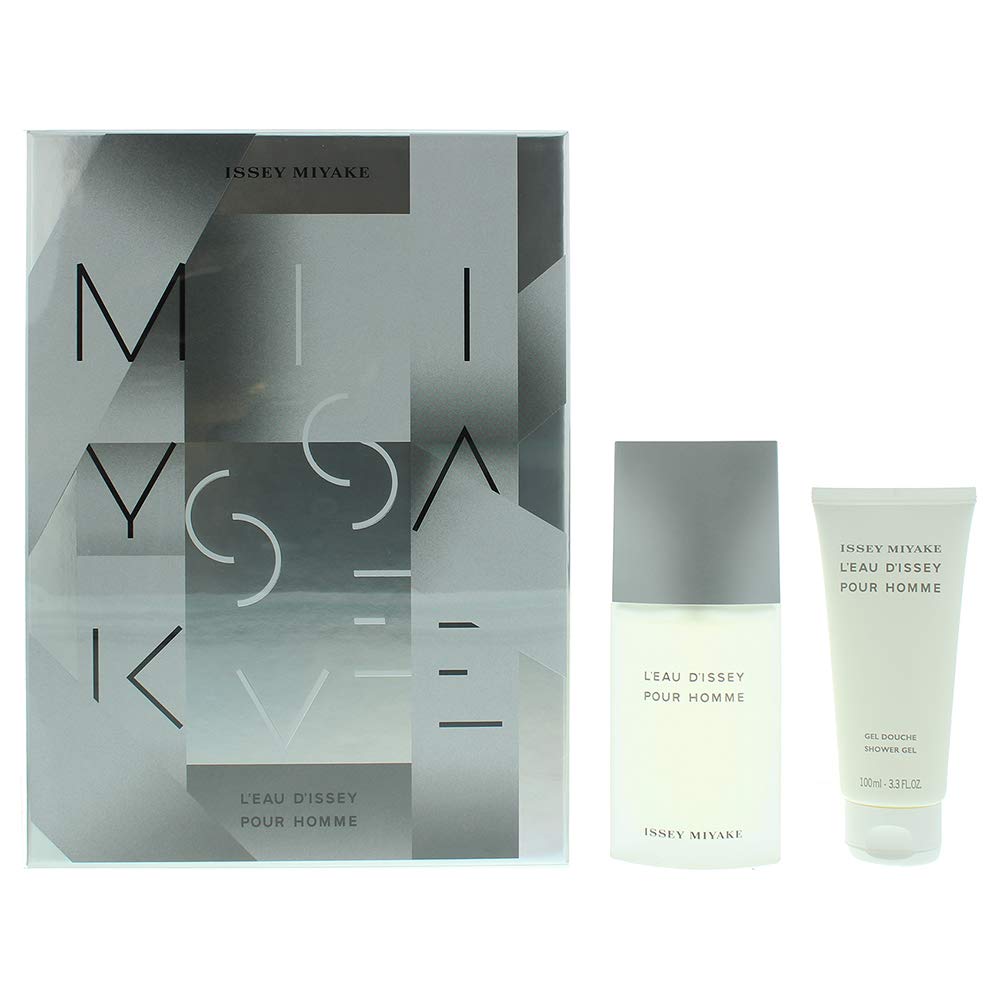 Issey Miyake L'Eau d'Issey pour Homme homme/man Geschenkset (Eau de Parfum,50ml+Duschgel,100ml), 175 ml