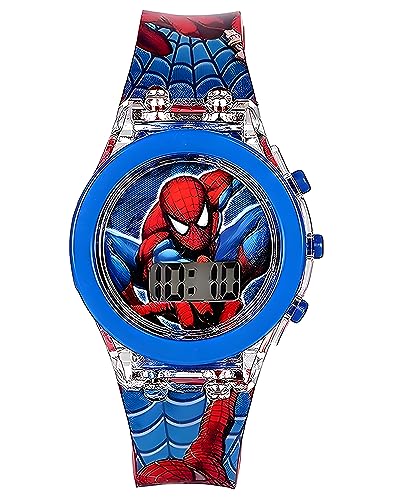 Matrix Kids Edition Spiderman/Frozen/Ben 10 / Hello Kitty/Marvel Avengers Digital Watch for Kids with Disco LED Lights (Boys & Girls) (Image - 1)