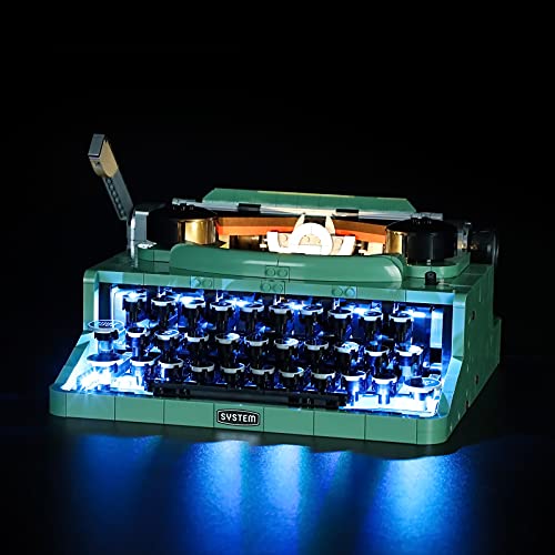 GEAMENT LED Light Kit for Lego Ideas Typewriter 21327