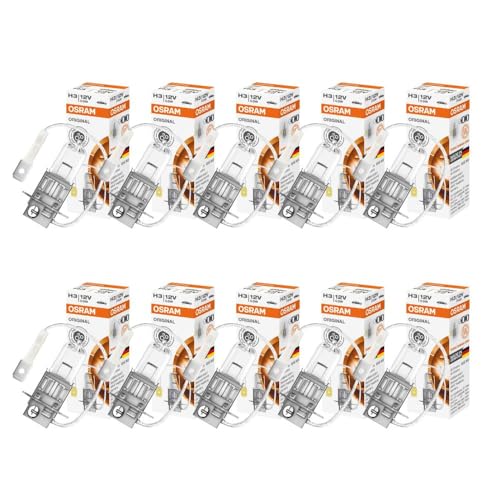 10x Osram Glühbirne Original H3 12v 55w Pk22s Fernscheinwerfer