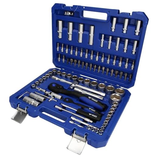BRILLIANT TOOLS BT023094 Steckschlüssel-Satz, 94-tlg, 1/4 Zoll, 1/2 Zoll [Powered by KS TOOLS]