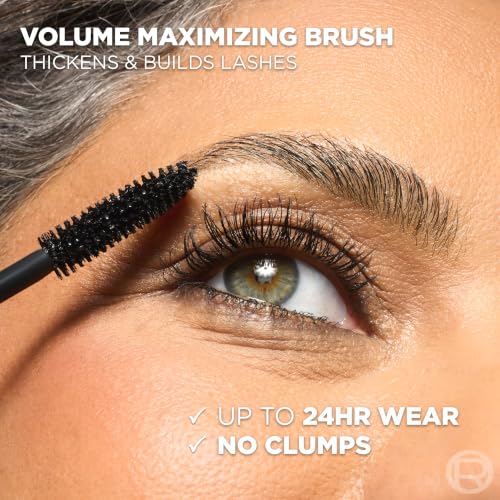 L'Oréal Paris Voluminous Original Mascara, Blackest Black, 0.28 fl. oz. - image 3