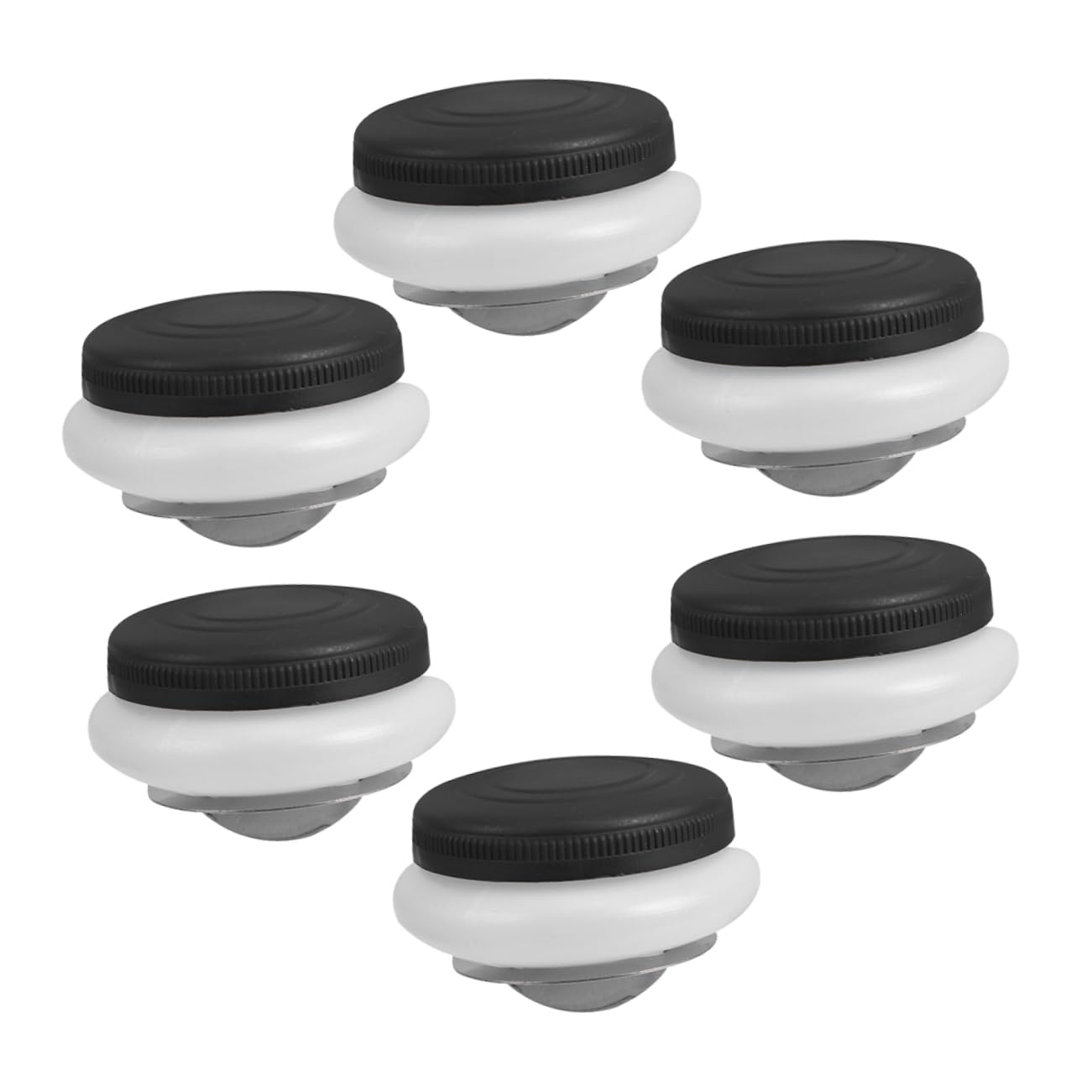 VILLCASE 6Pcs Oil Paint Palette Cups with Lid Essential Painting Tools for Artists Dual Functionality for Brush Cleaning Mixing Oil Paints for All Levels Must Have for Painters