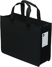 Sakura Crepas UNT-A4J#49 Meeting Bag, Notum Office Tote Bag, J, Black