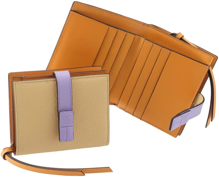 Amazon | [ロエベ] 財布 二つ折り コンパクト ジップ ウォレット 二  