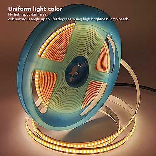 Tira LED COB 10 metros con 480 LED alta luminosidad flexible miniatura 6