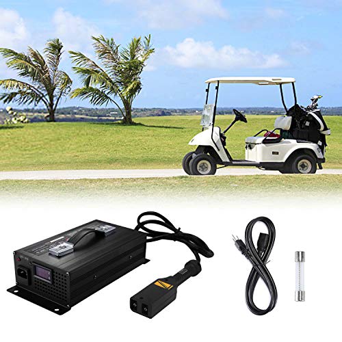 OHMOTOR Golf Cart Battery Charger Rapid Charge Club Car Battery Charger for EZGO Yamaha (36V18A-D Style) - Thumbnail 3