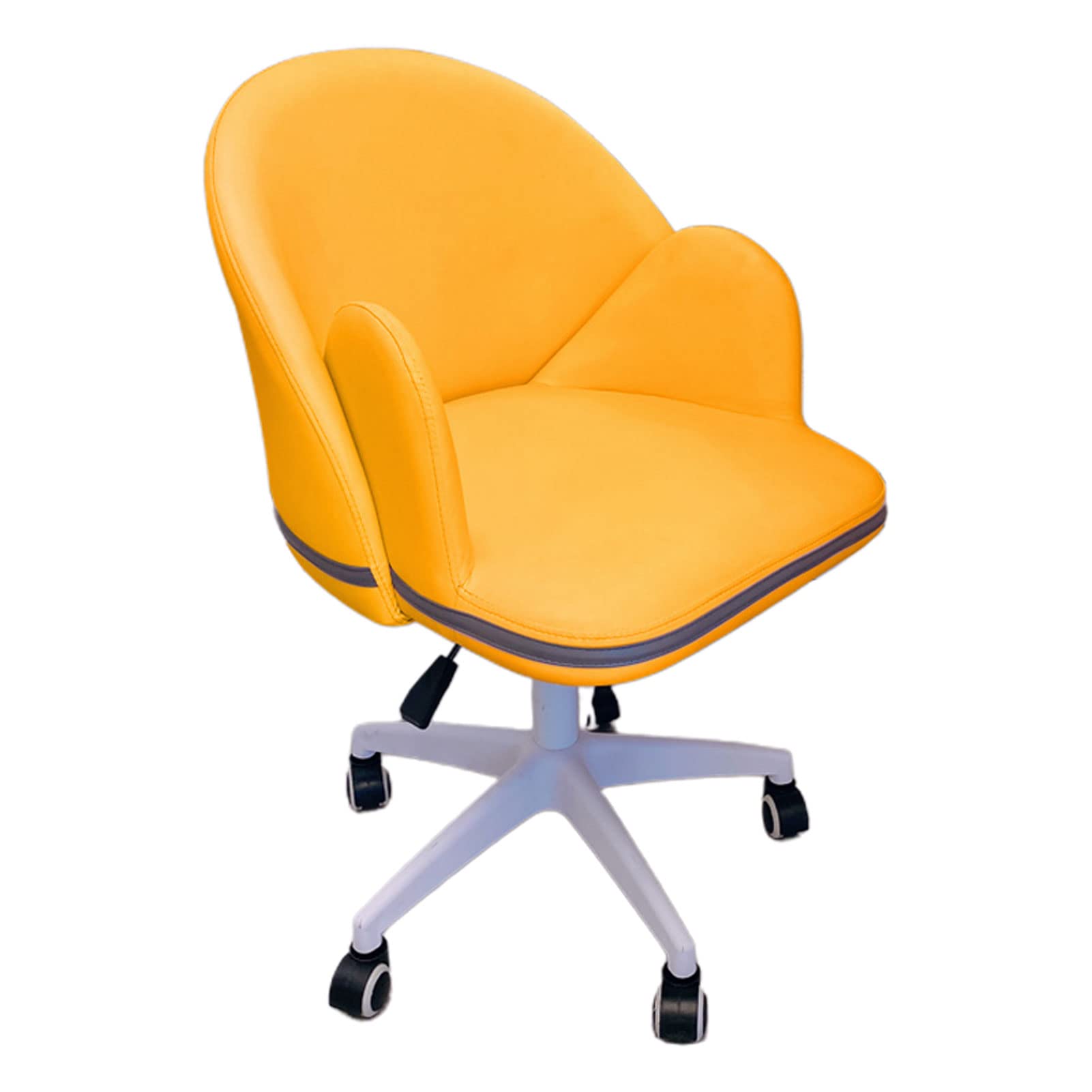 Chaise de bureau d'ordinateur contre le mal de dos en cuir