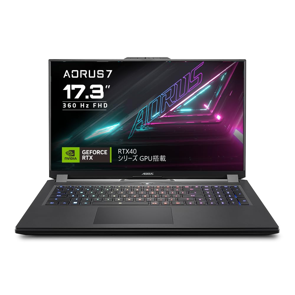 Amazon.co.jp: 【RTX 4050搭載】AORUS 17ゲーミングノート i5-12500H 