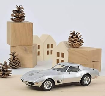 Amazon | ノレブ 1/18 シボレー コルベット C3 1969 シルバー