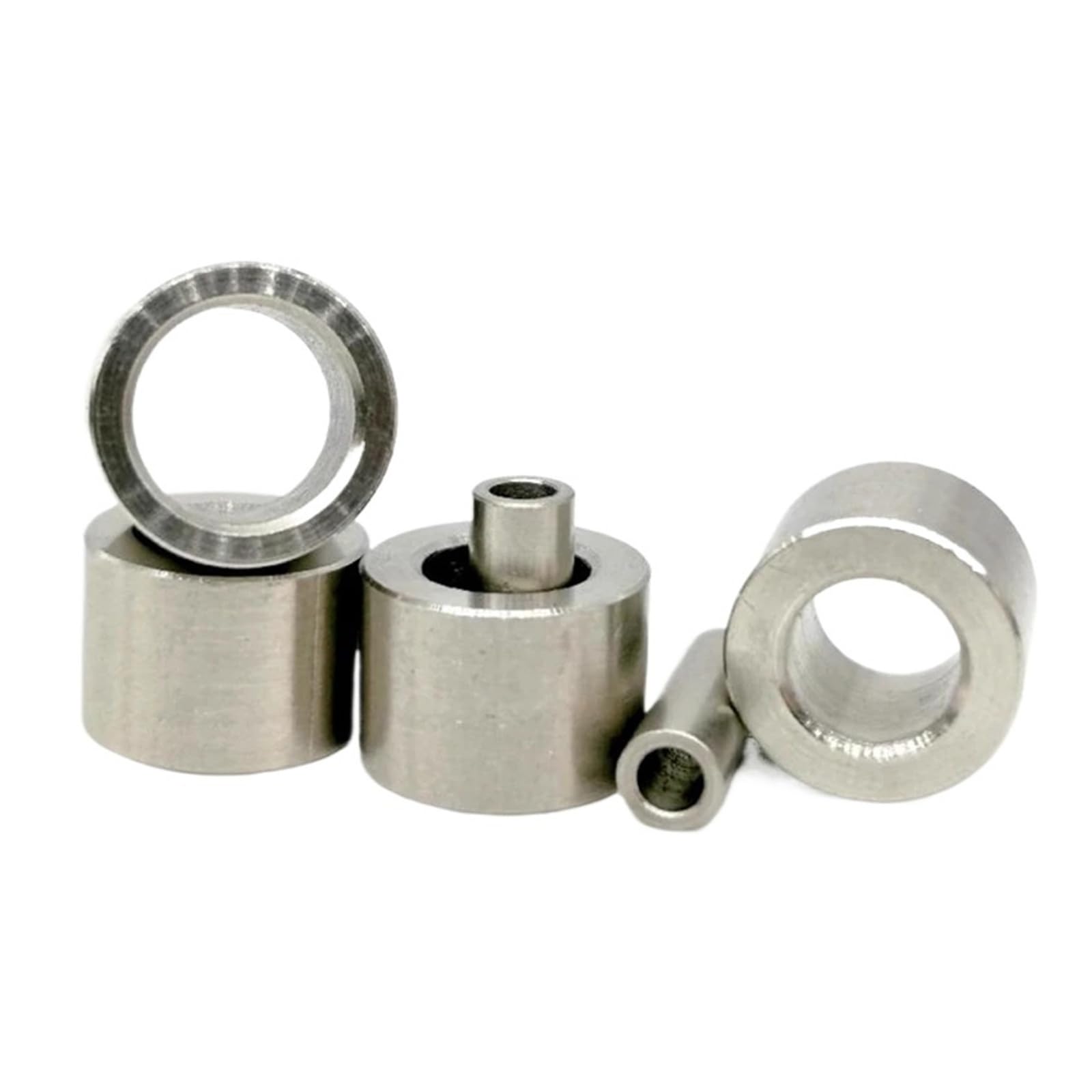 Rondelle ronde creuse M10 tube entretoise inox 10x18x50mm