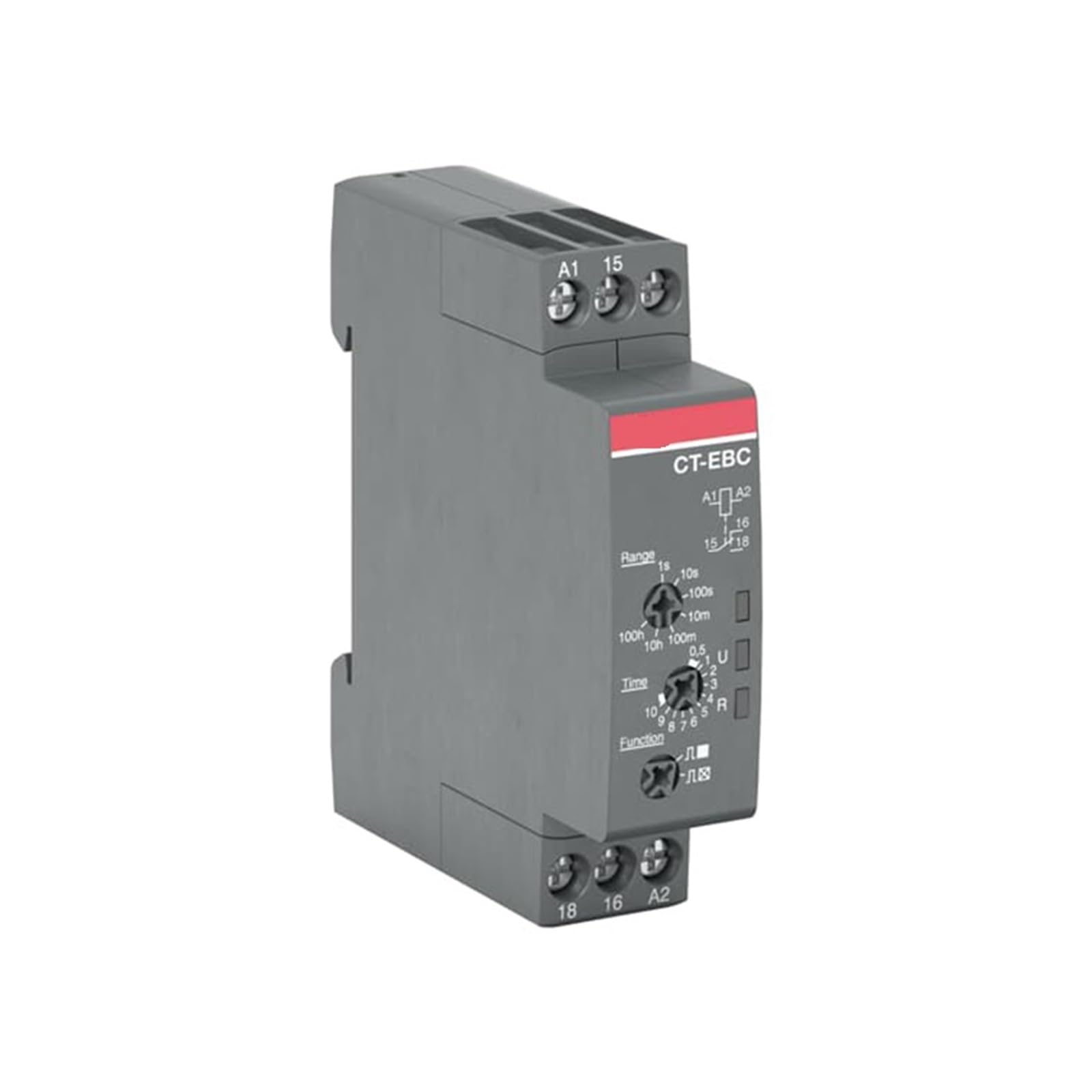 ZVQYSGIW 10241778 CT-EBC.12 1SVR508150R0000 Time relay, 1c/o, 24-48VDC/24-240VAC