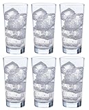 東洋佐々木ガラス タンブラーグラス タンブラー ロングタンブラー 435ml 6個セット 日本製 食洗機対応 ガラスコップ グラス コップ ビールグラス ハイボールグラス サワーグラス チューハイグラス 業務用グラス 00535