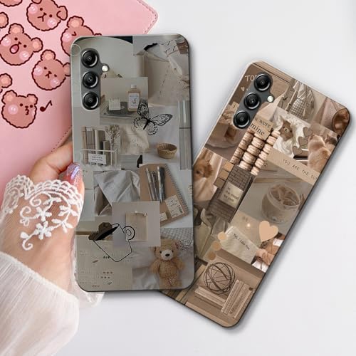 Image of COLORflow Back Cover Compatible with Samsung Galaxy A14 5G / 4G | Aesthetic Color Customized Back Cover Compatible with Samsung Galaxy A14 5G / 4G