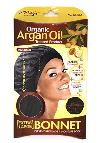 Organic Argan Oil Extra Large Bonnet By Magic Collection