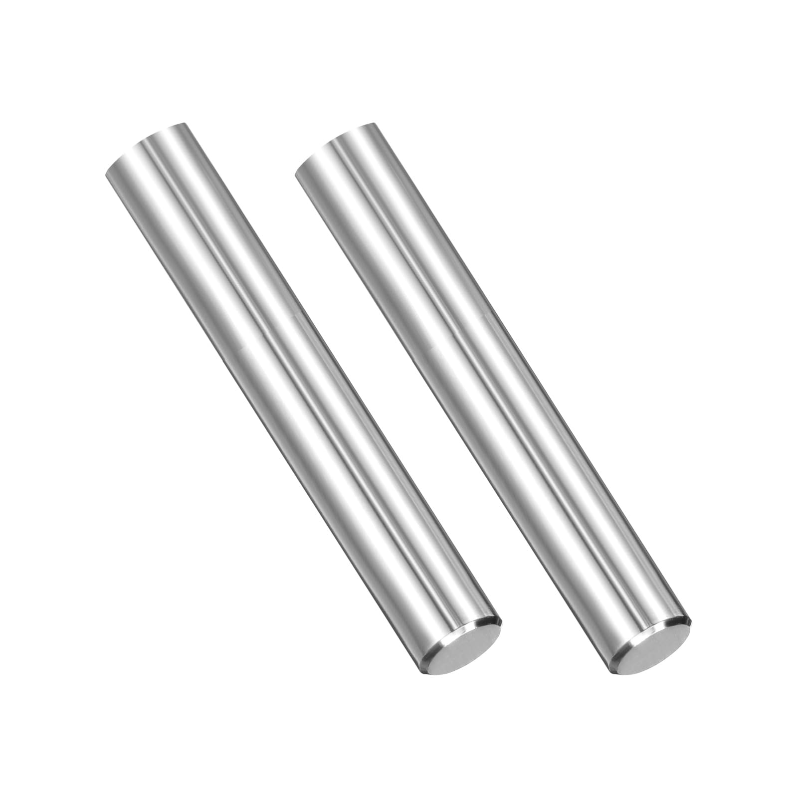 PATIKIL 2 Pcs Marine Grade 316 Stainless Steel Dowel Pins, 12mm x 80mm Round Metal Rods Linear Rail Rod Shaft Solid Bar Stock for Pegs Support Shelves DIY Craft Gear โ image 1