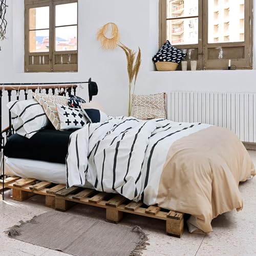 Funda nórdica 200x200 cm lit 120 housse couette blush sand