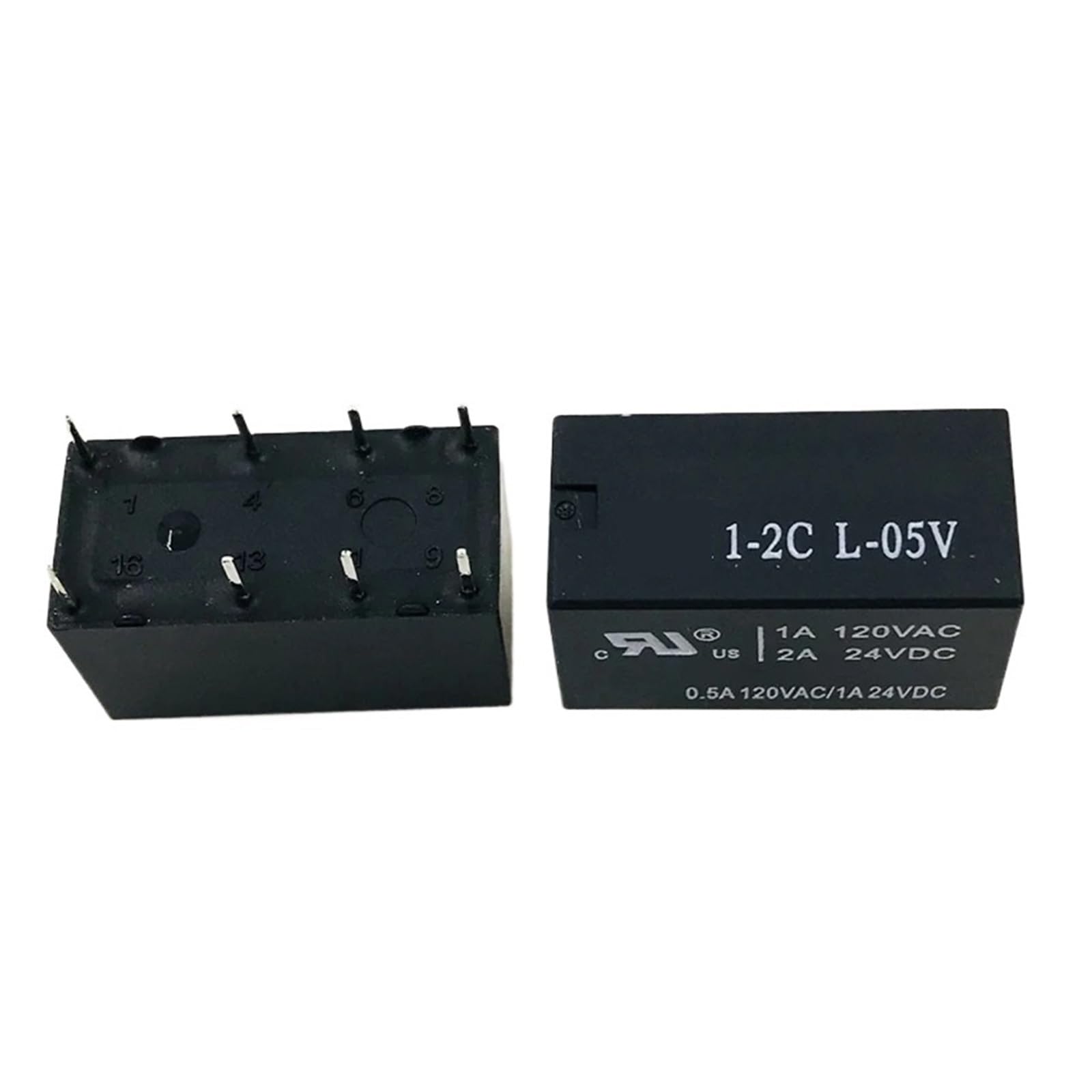 Relais électromécanique HJR1-2C-L-5V 8PIN pour projets domotiques