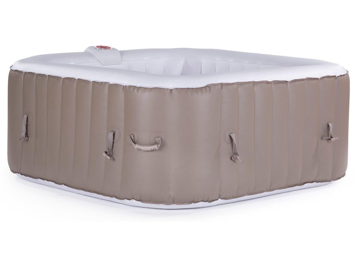 SPA Hinchable - Monac en PVC - 6 Personas - Topo/​Crema
