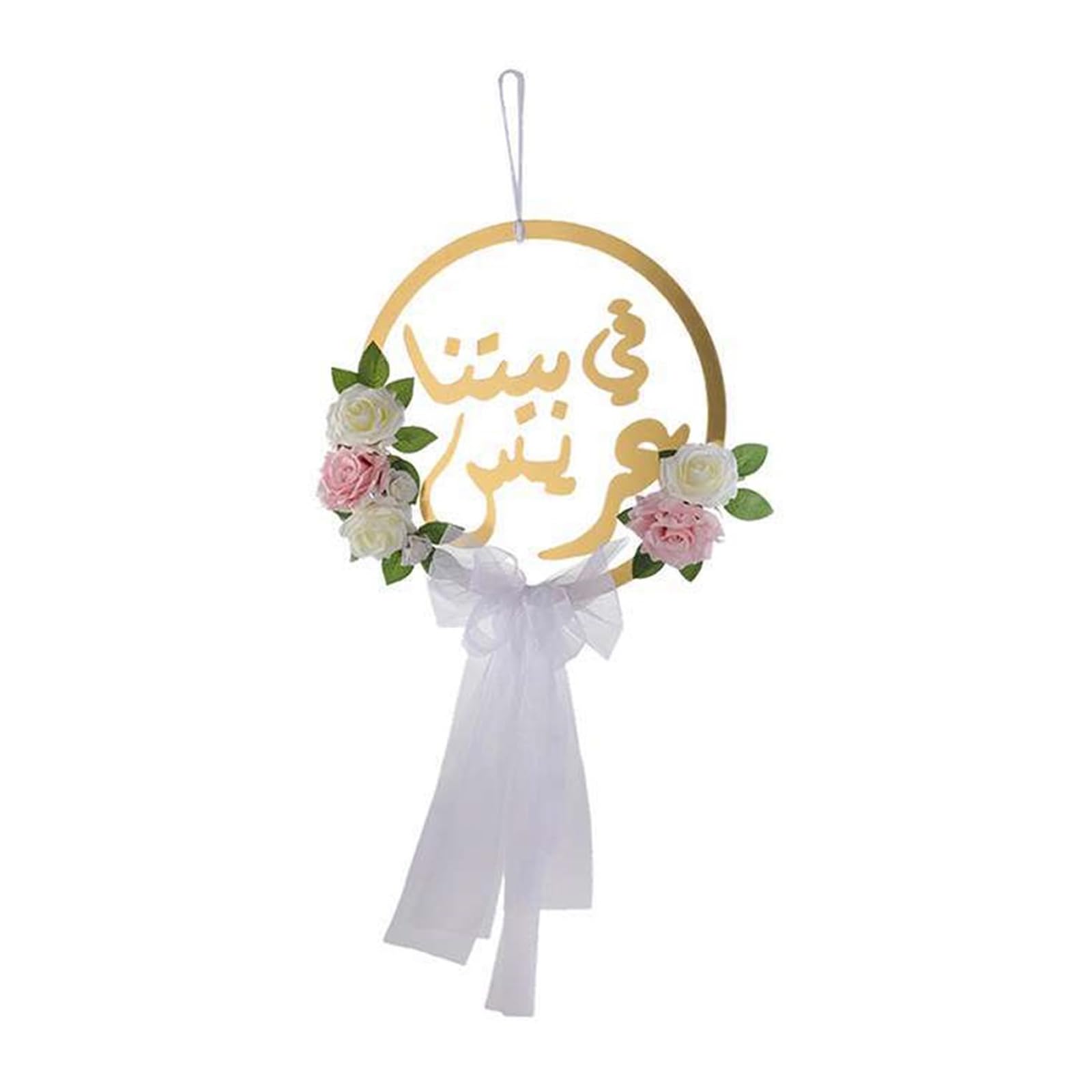 Msioytog C Beautiful Fabri Flower Wreath For Wedding And Home Decoration In European Photo Props Wedding Arches Decoration