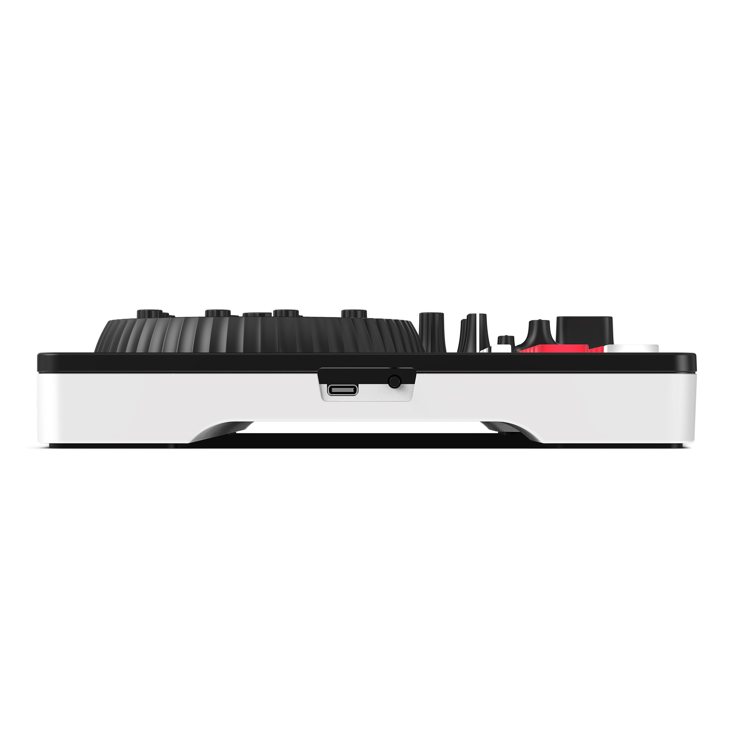 Numark Party Mix III Controller DJ Bluetooth con Luci Integrate | Beat Assist, Smart Fader, 16 pad, mixer DJ 2 deck, controllo Stems, USB-C, Serato DJ Lite e Algoriddim djay inclusi