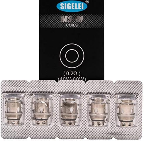 Sigelei Sobra Coils - 5 Pack [MS-Mesh 0.2ohm]