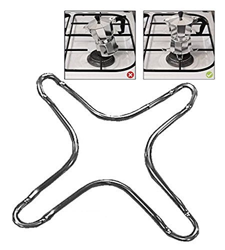 deux réducteurs gazinière cuisinière en métal 2 pièces Art 201218