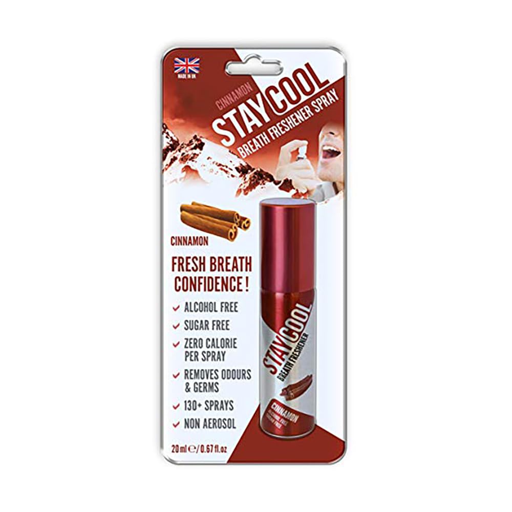 StayCool Breath Freshener Cinnamon Blister Pack