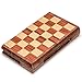 Yellow Mountain Imports Magnetic Portable Chess Set (10.6 Inches) - Folding, Travel Board Game for 2 Players, Ages 3 and Up